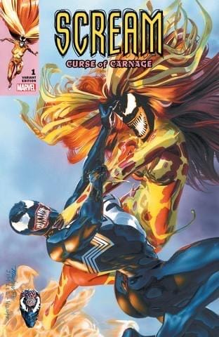 SCREAM: CURSE OF CARNAGE #1 Variant Cover Raw