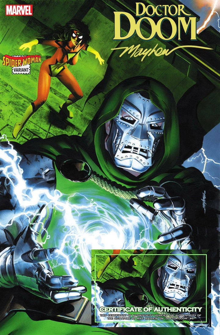 DOCTOR DOOM #6 "Spider-Woman" Variant Cover